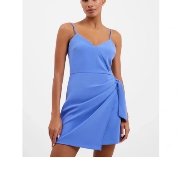 French Connection Blue Mini Dress - Picture 1 of 12